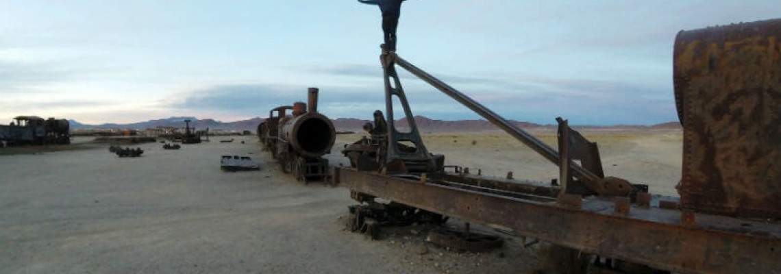 The train cemetery of Uyuni - Salar de Uyuni