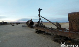 The train cemetery of Uyuni - Salar de Uyuni