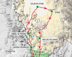 uyuni tour itinerary